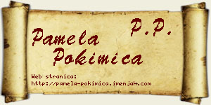 Pamela Pokimica vizit kartica